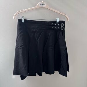 Torrid Black Skirt with Buckle Detail